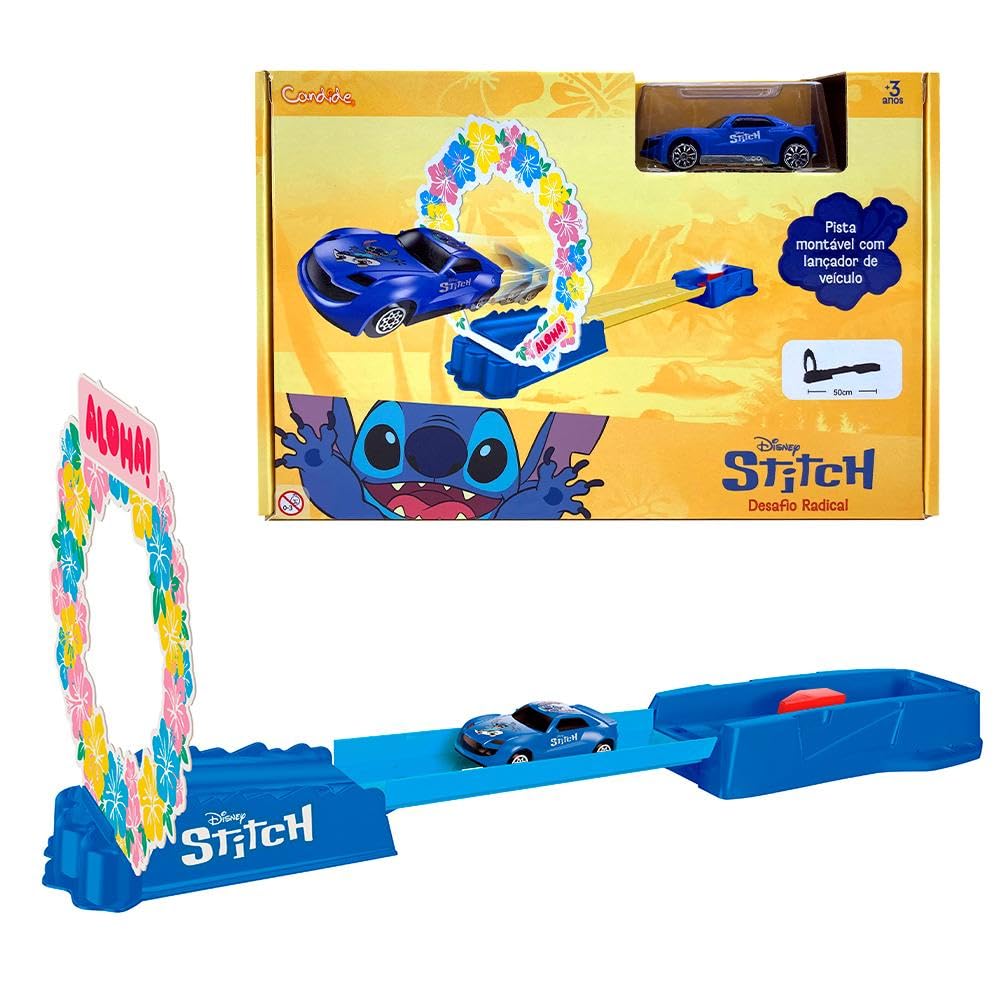 うみ|リドル Pista para miniveículos Stitch - Desafio Radical | Amazon.com.br